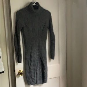 Cable knit dress